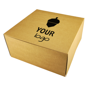 Brown pastry boxes with your print