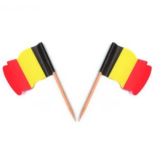 Prikker met Belgische vlag
