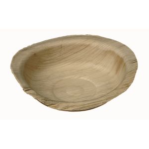 Compostable palm leaf bowls