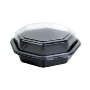 PS black containers with clear lid included - Octaview