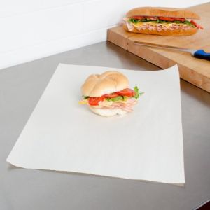 Greaseproof paper - sheets - white paper
