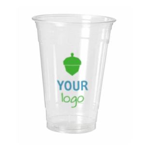 Milkshake bekers - shakers in rPET met jouw logo in 2 kleuren - 16 oz