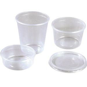 PP deli-container diameter 101 thermoform for hot and cold