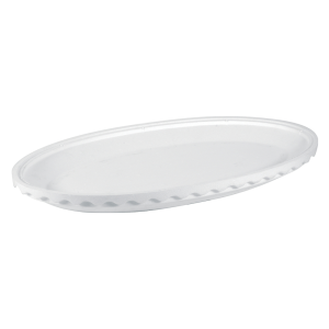 Oval EPS trays for seafood