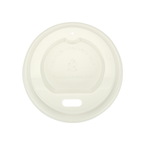 Compostable lids for 100ml drinking cups