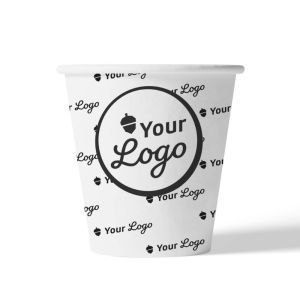 Compostable drinking cups with your own print
