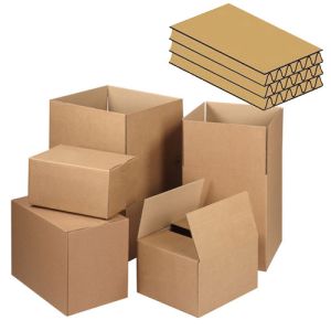 Triple wall cardboard boxes