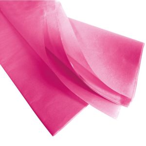 Fuchsia silk paper in sheets