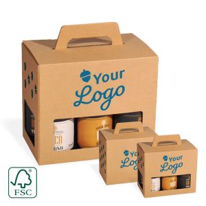 Cardboard for 6 bottles of beer - with your logo