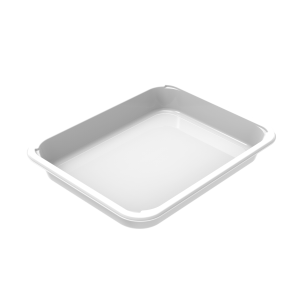 White ovenproof C-PET trays