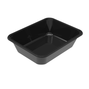 Black ovenproof C-PET trays
