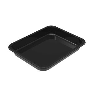Black ovenproof C-PET trays