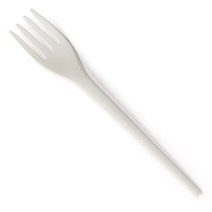 Witte herbruikbare CPLA vork