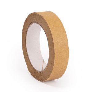 Smalle bruine papieren tape