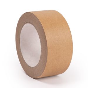 Bruine papieren tape in standaard breedte