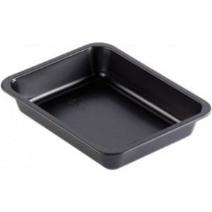Black 1-compartiment menu trays in PP - 227 x 178 x 40mm