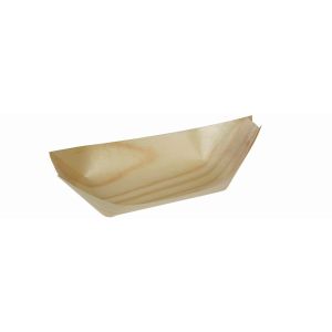 Fijne houten schalen - Houten boot - XS