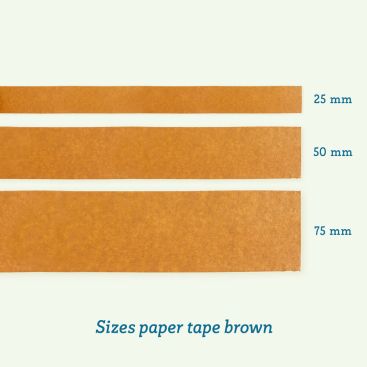 Ruban adhésif papier brun